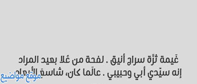 أجمل شعر فصيح عن الاب وشعر فصيح عن الاب المتوفي